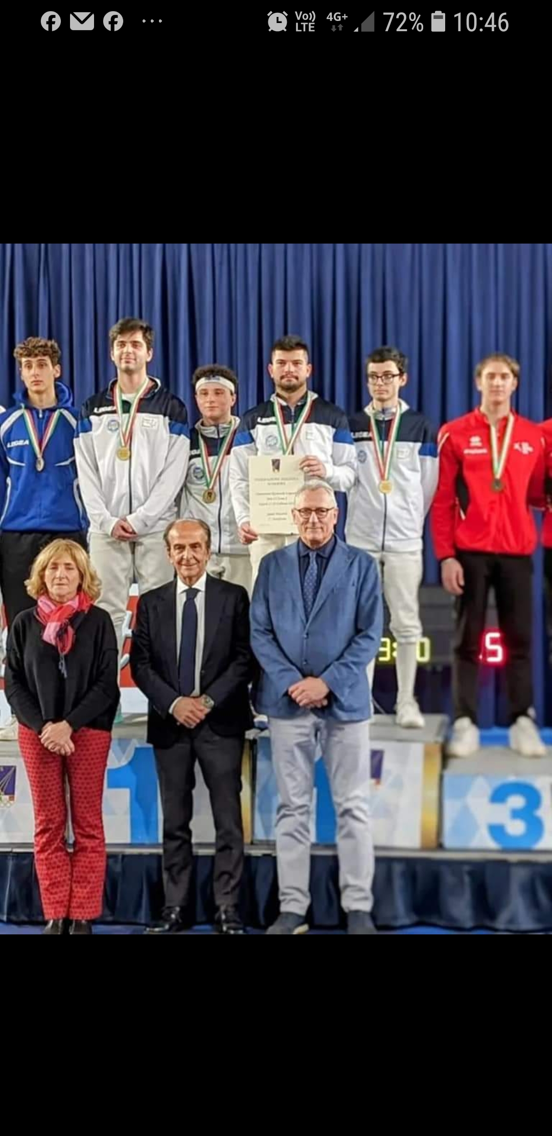 Il CUS CASSINO VINCE IL TITOLO DI CAMPIONI ITALIANI CAT. C2 A SQUADRE DI SPADA – MASCHILE E LA SQUADRA FEMMINILE SI QUALIFICA 5^ E PASSA ALLA CAT. C1