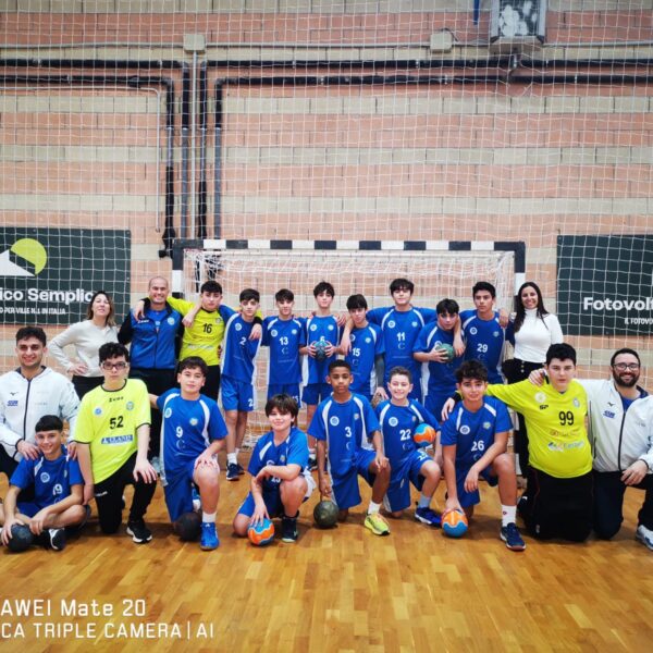 Pallamano Under 14: buona la prima per il CUS Cassino Gaeta ’84, battuto il Gaeta Sporting Club